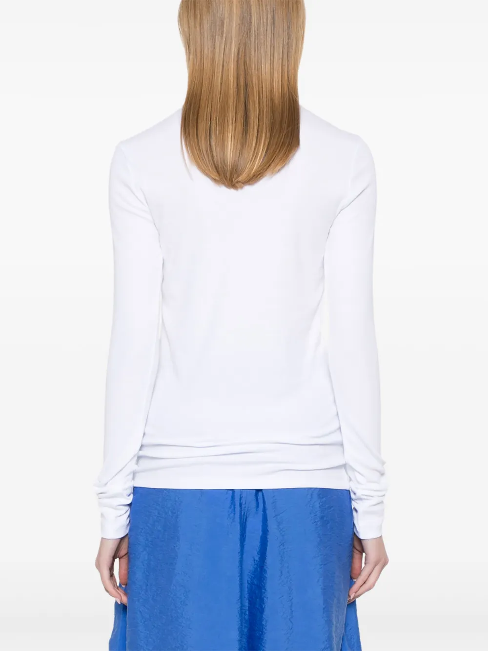 TOTEME Jersey T-shirt Wit