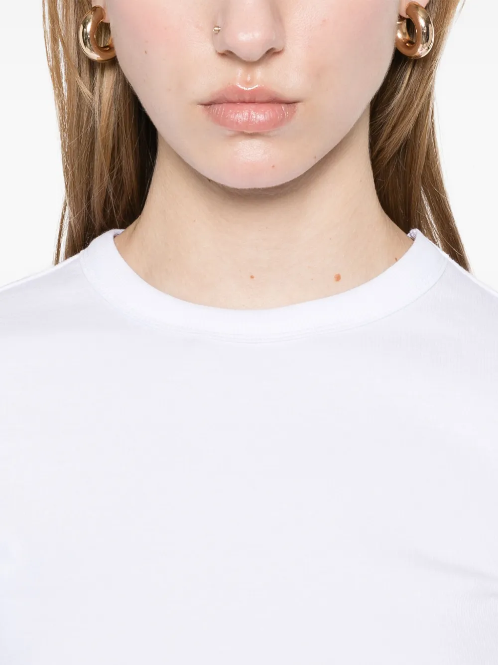 TOTEME Jersey T-shirt Wit