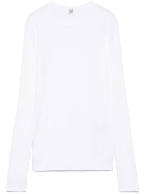 TOTEME long-sleeve jersey T-shirt