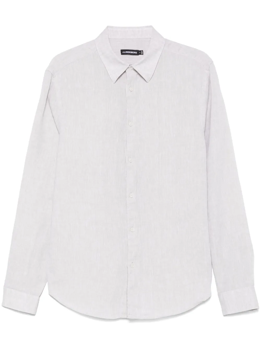 linen mélange shirt