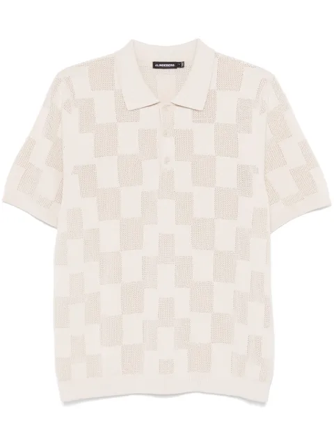 J.Lindeberg playera tipo polo Reymond