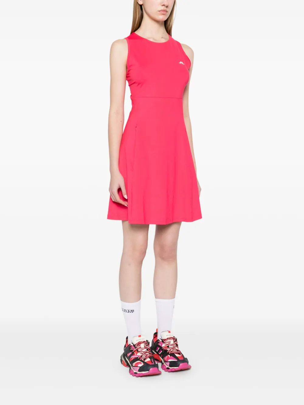 J. Lindeberg Cora Mini Dress In Pink