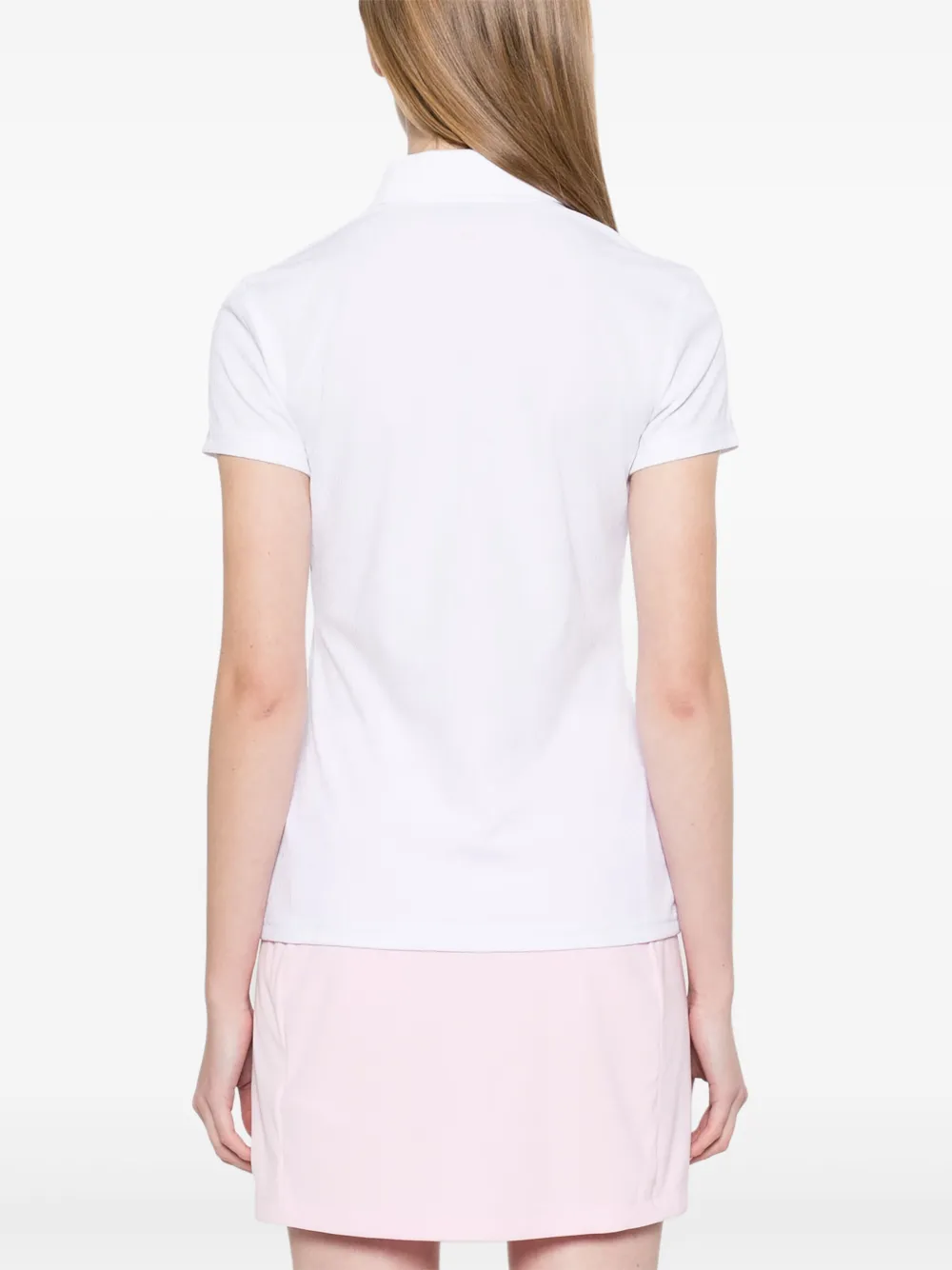 Shop J. Lindeberg Karlie Polo Top In White