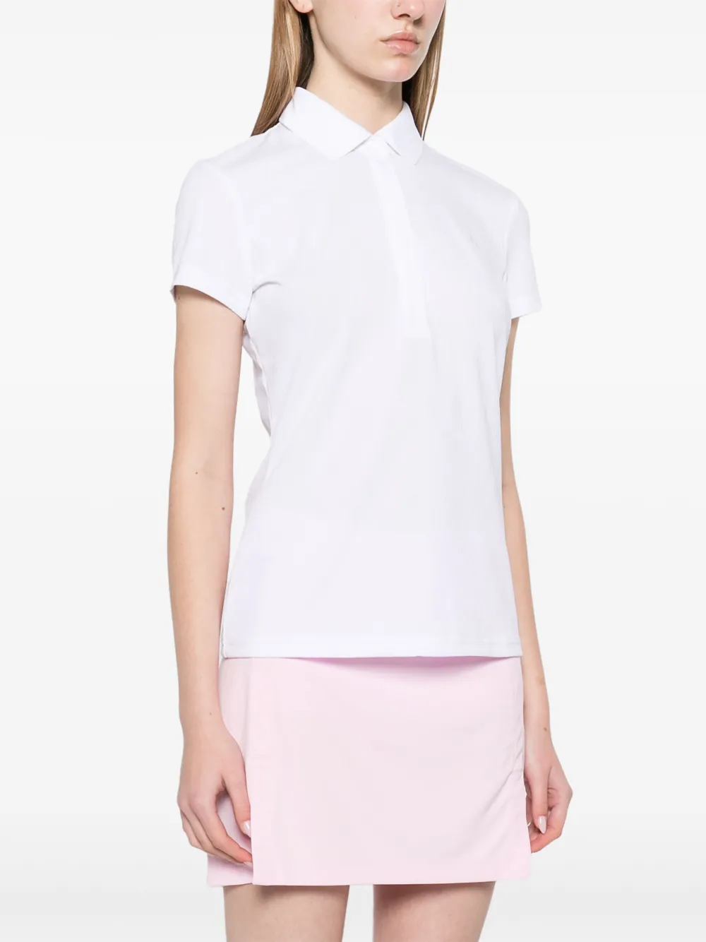 Shop J. Lindeberg Karlie Polo Top In White