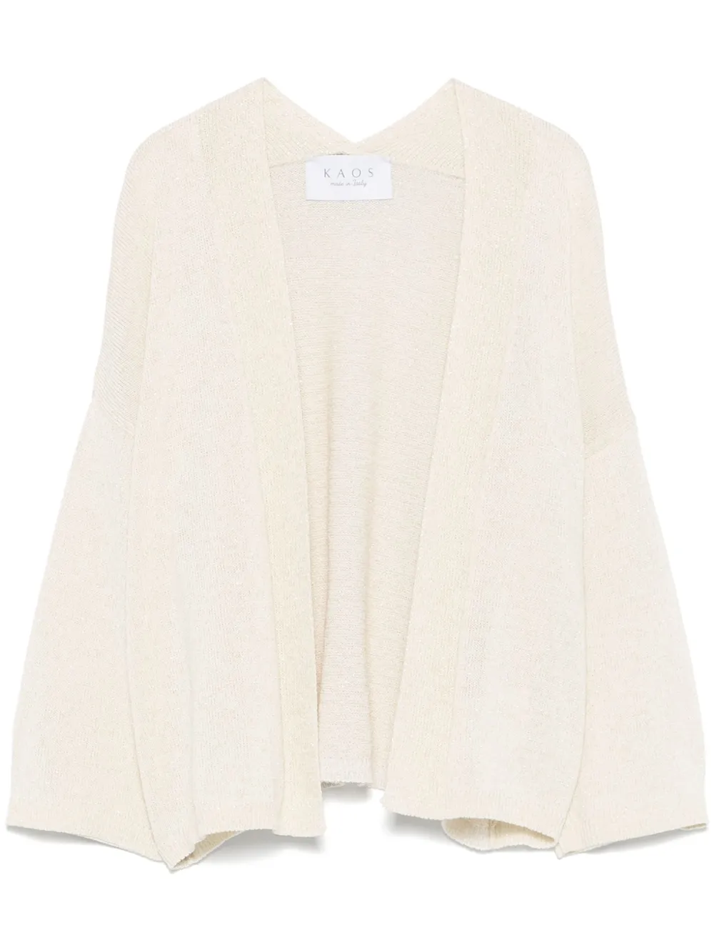 lurex-detailed cardigan