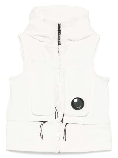 C.P. Company Kids sleeveless hooded jacket