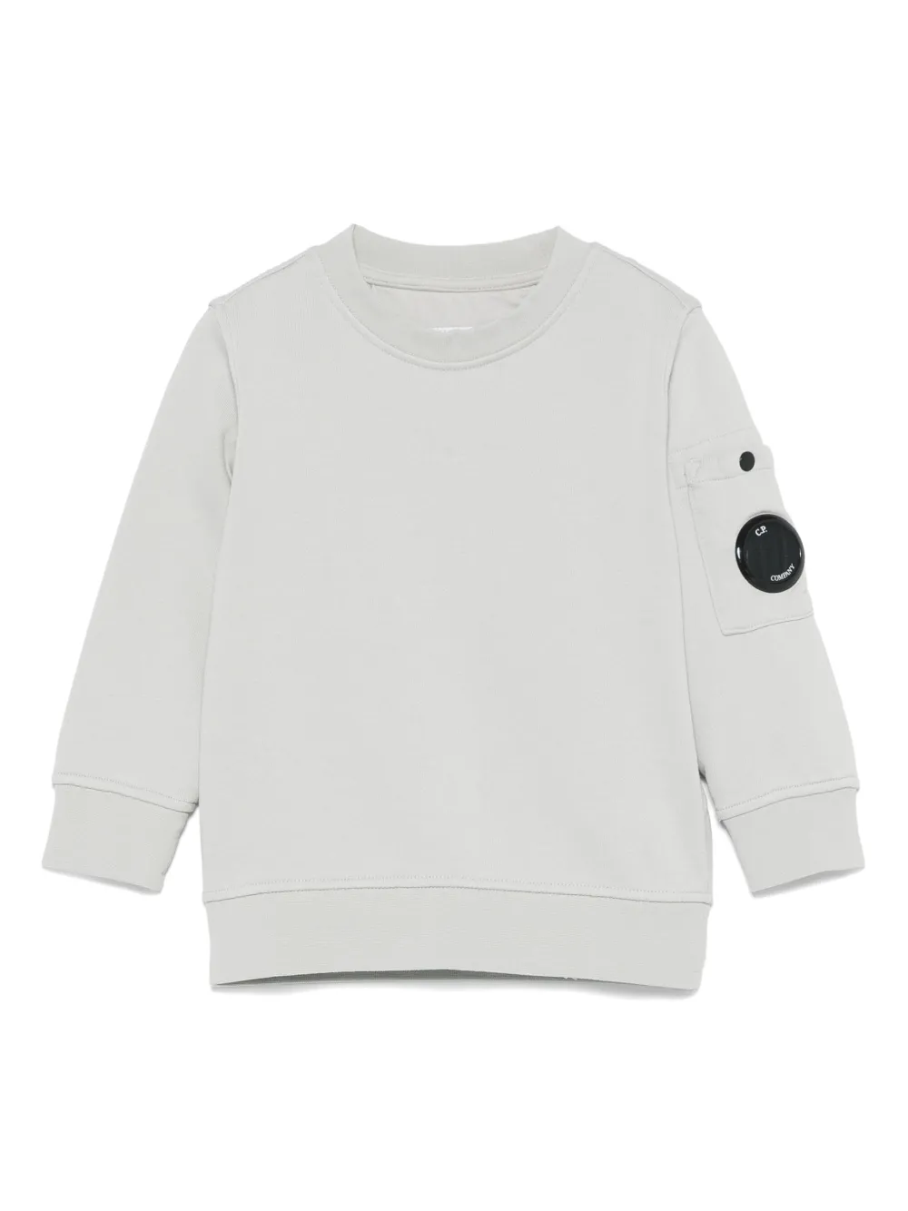 Shop C.p. Company Cotton Sweatshirt In Grey