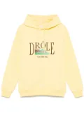 Drôle De Monsieur Le Hoodie Tennis Court hoodie - Yellow