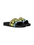 DSQUARED2 KIDS printed slides - Black