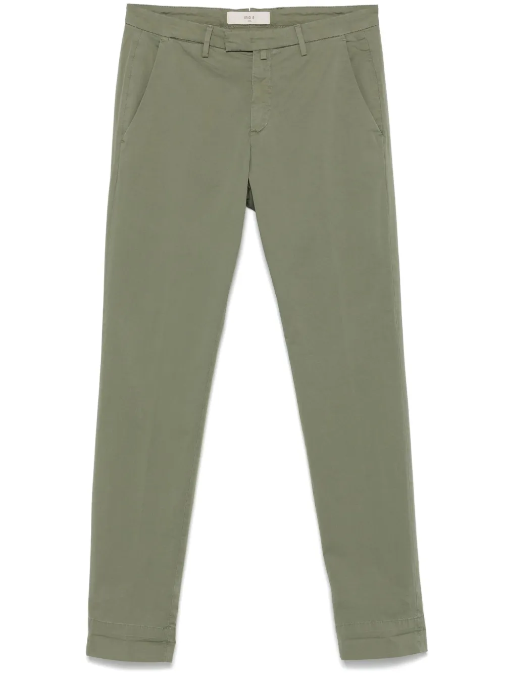 Briglia 1949 tapered trousers | Green | Image 1