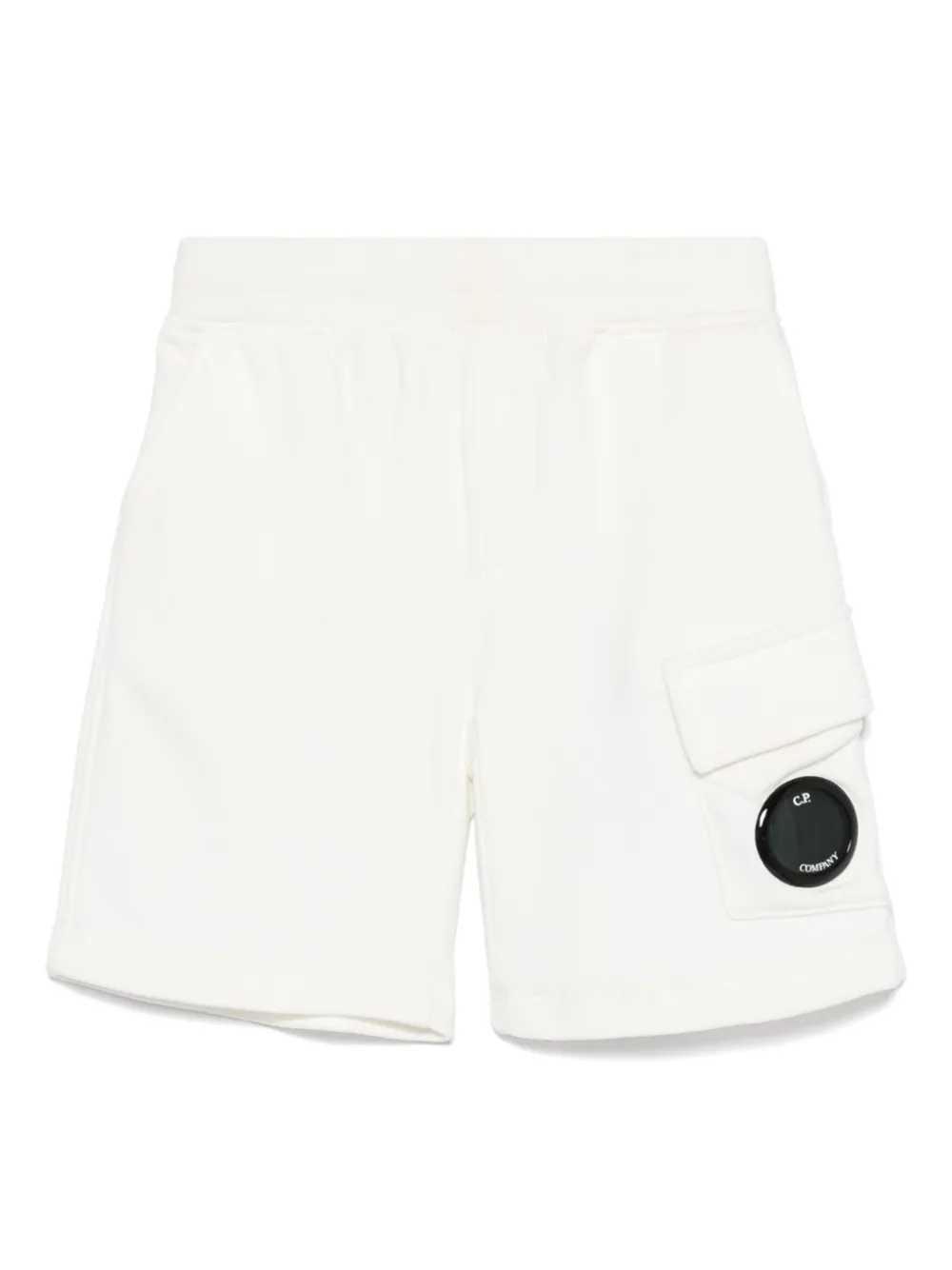 C.P. Company Kids Katoenen shorts Wit