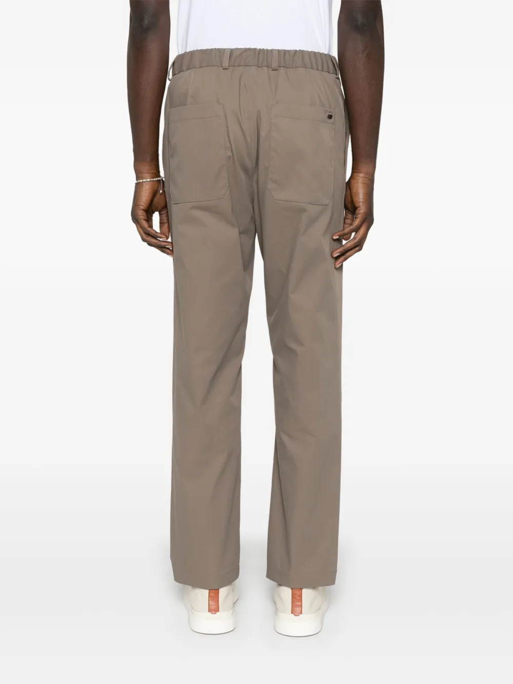 Herno Straight broek Bruin