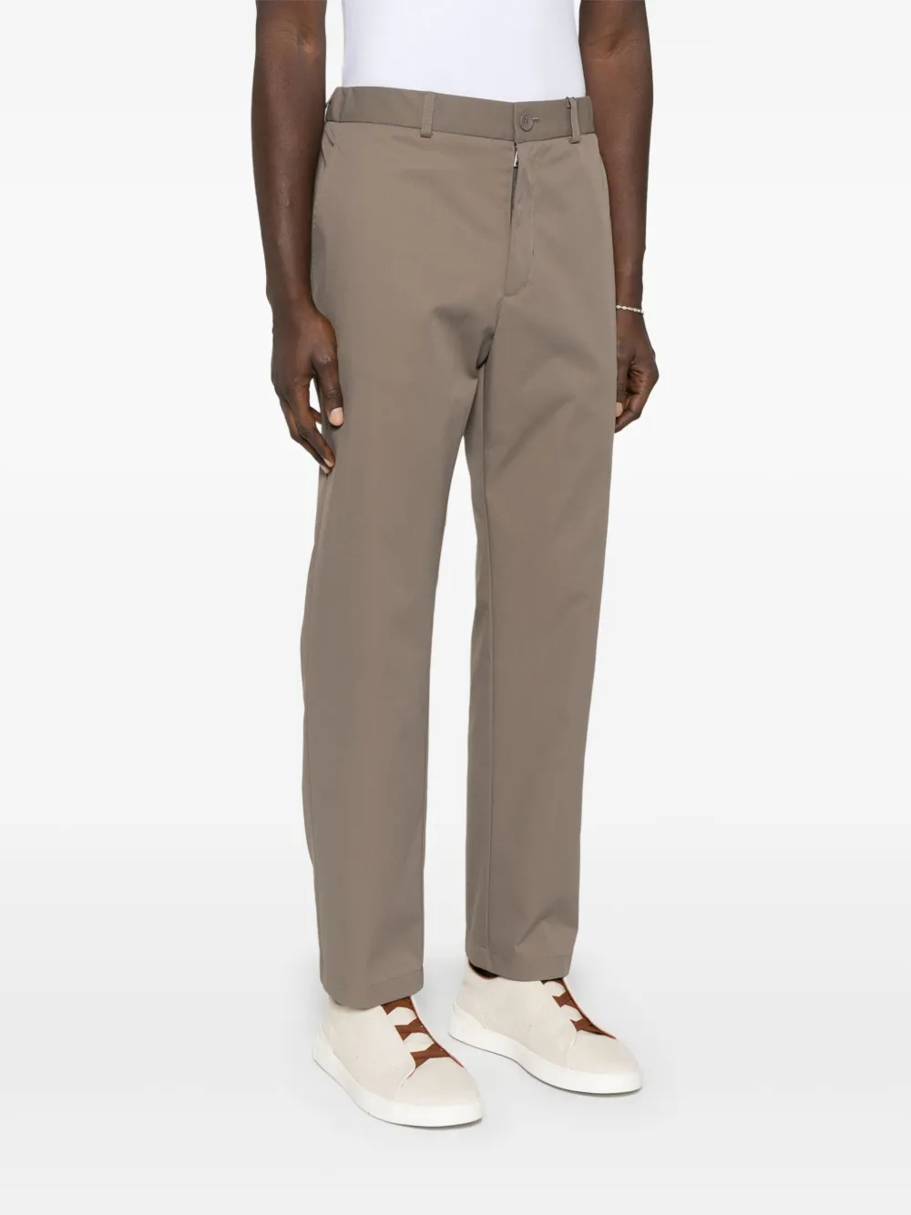 Herno Straight broek Bruin