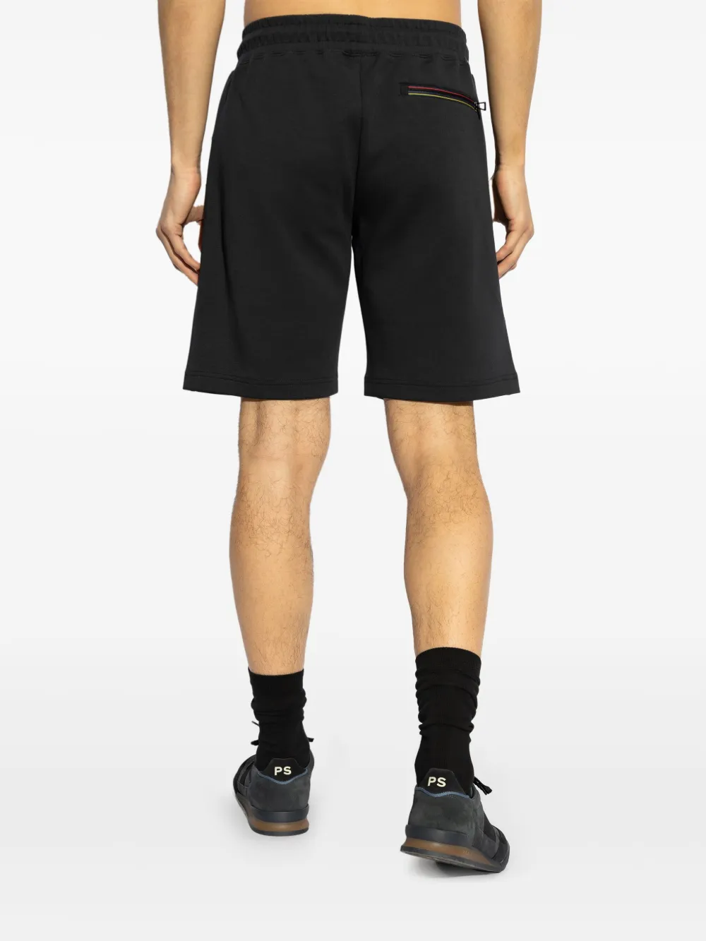 PS Paul Smith Stretch trainingsshorts Zwart