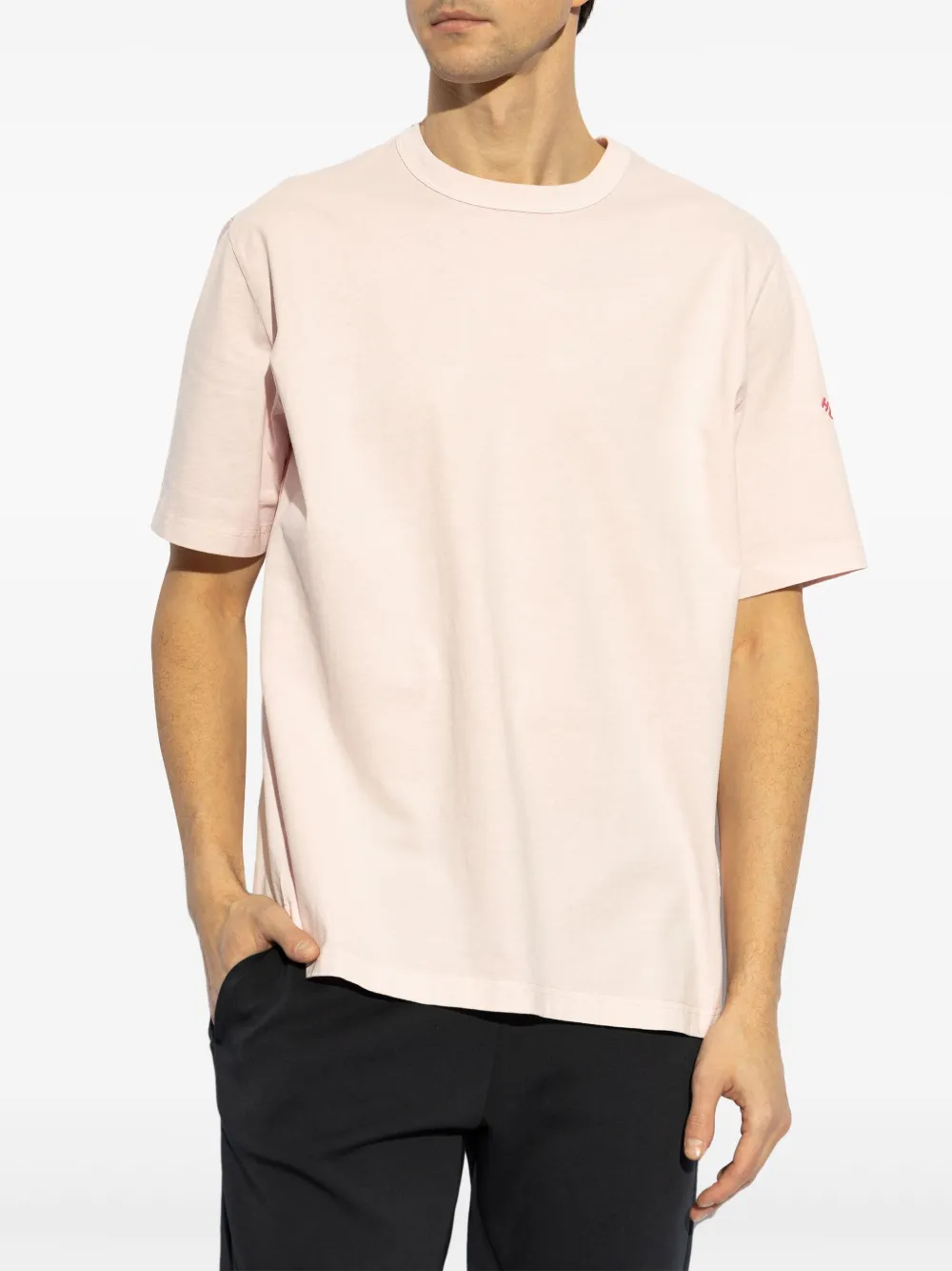 PS Paul Smith T-shirt van biologisch katoen Roze