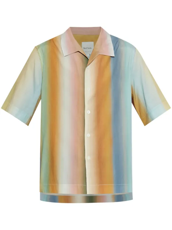 Paul Smith Short Sleeve Shirt in Neutrals