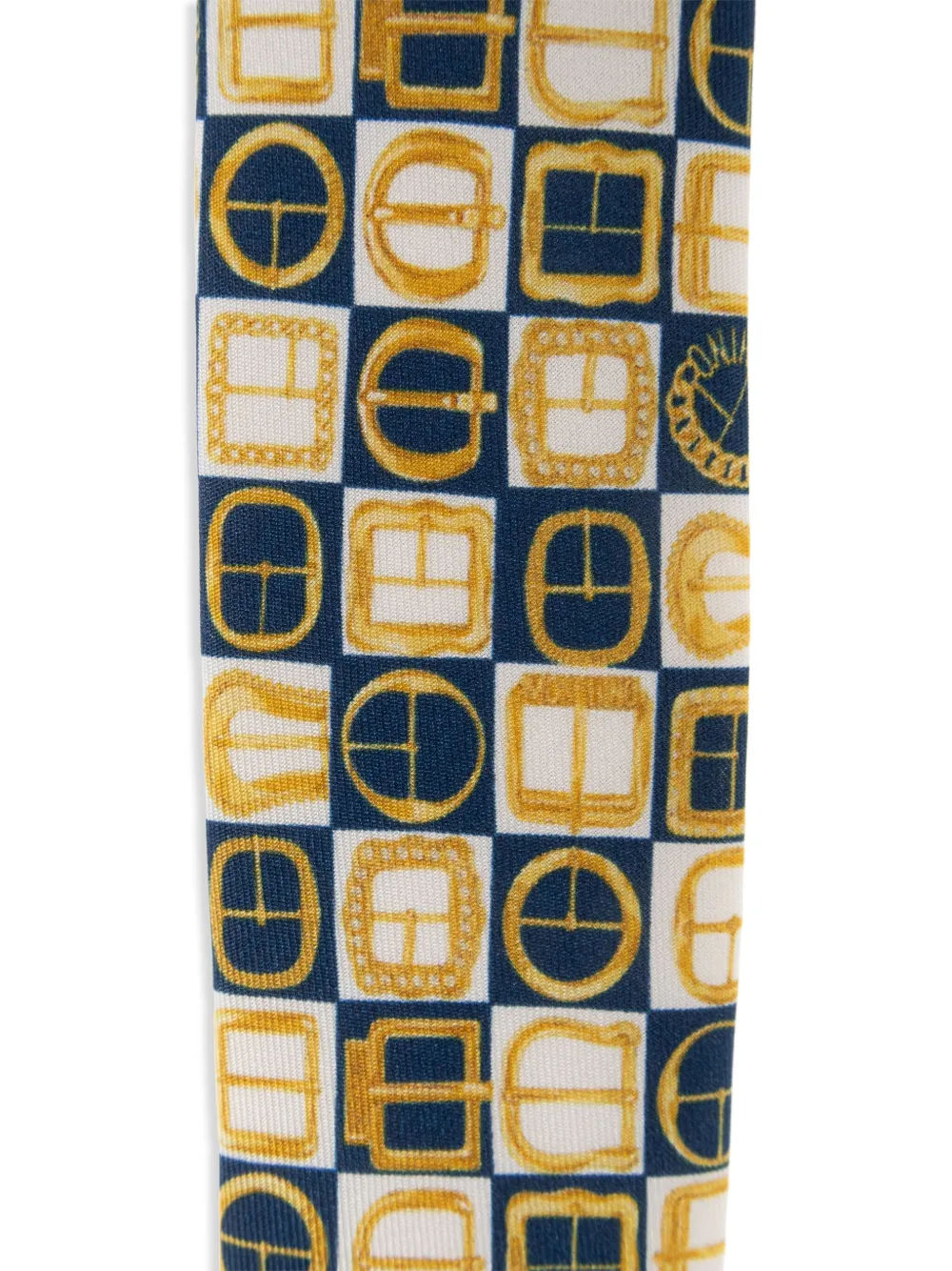 Moschino silk tie - Blauw