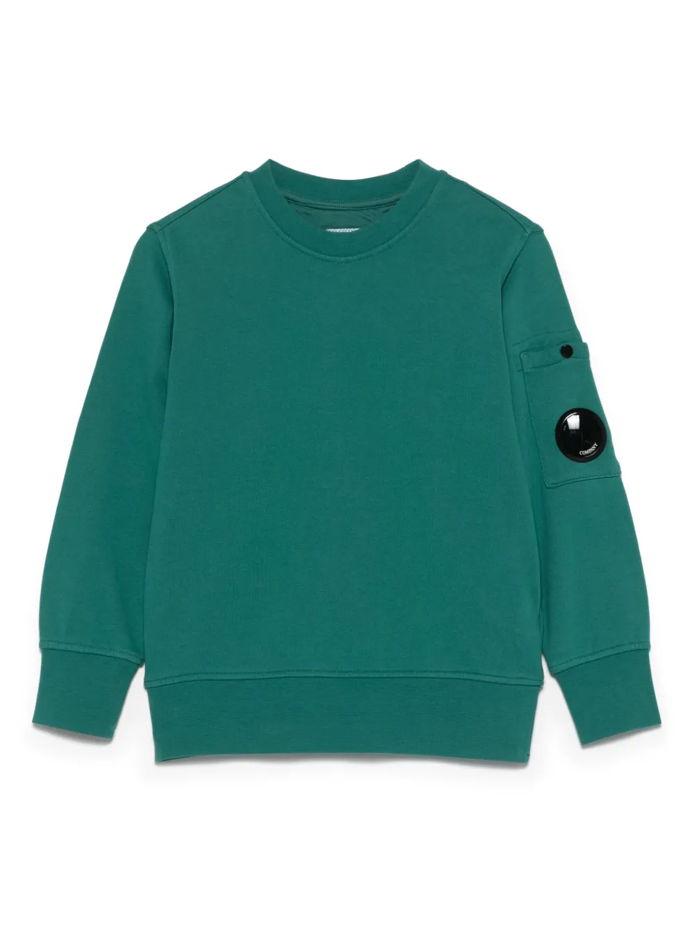 C.P. Company Kids sudadera de algodón | verde | Image 1