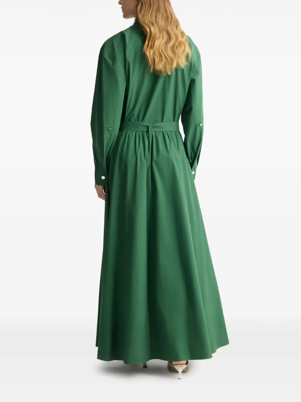 LIU •JO BUTTON-FRONT UTILITY DRESS