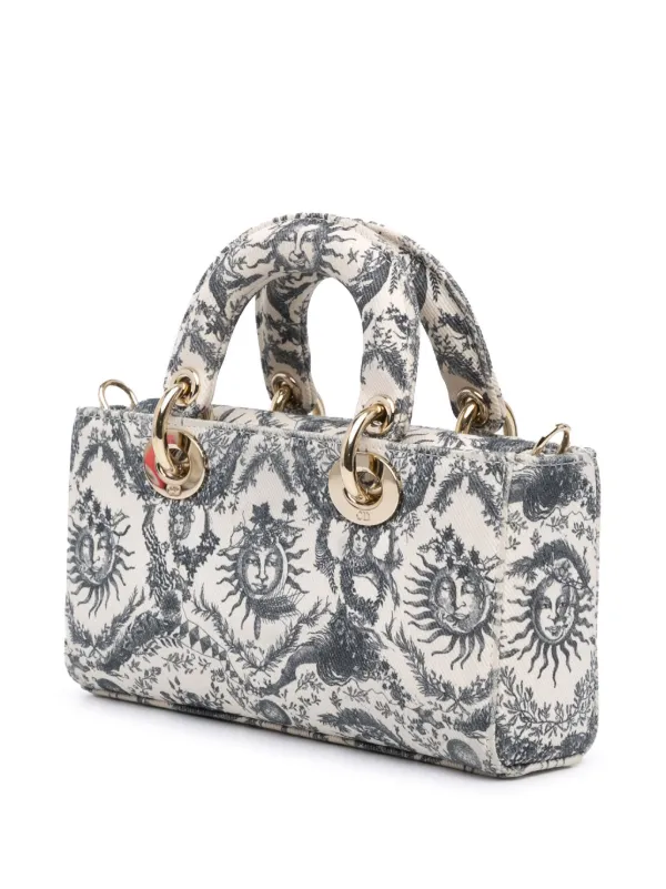 Christian Dior Pre-Owned 2024 スモール デニム トワルドジュイ