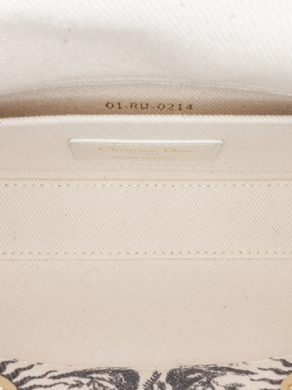 Pre-owned Dior 2024 Small Denim Toile De Jouy Soleil Lady D Joy Satchel In White