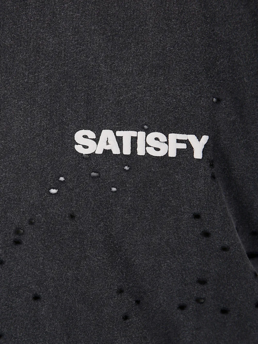 Satisfy Jersey T-shirt Zwart