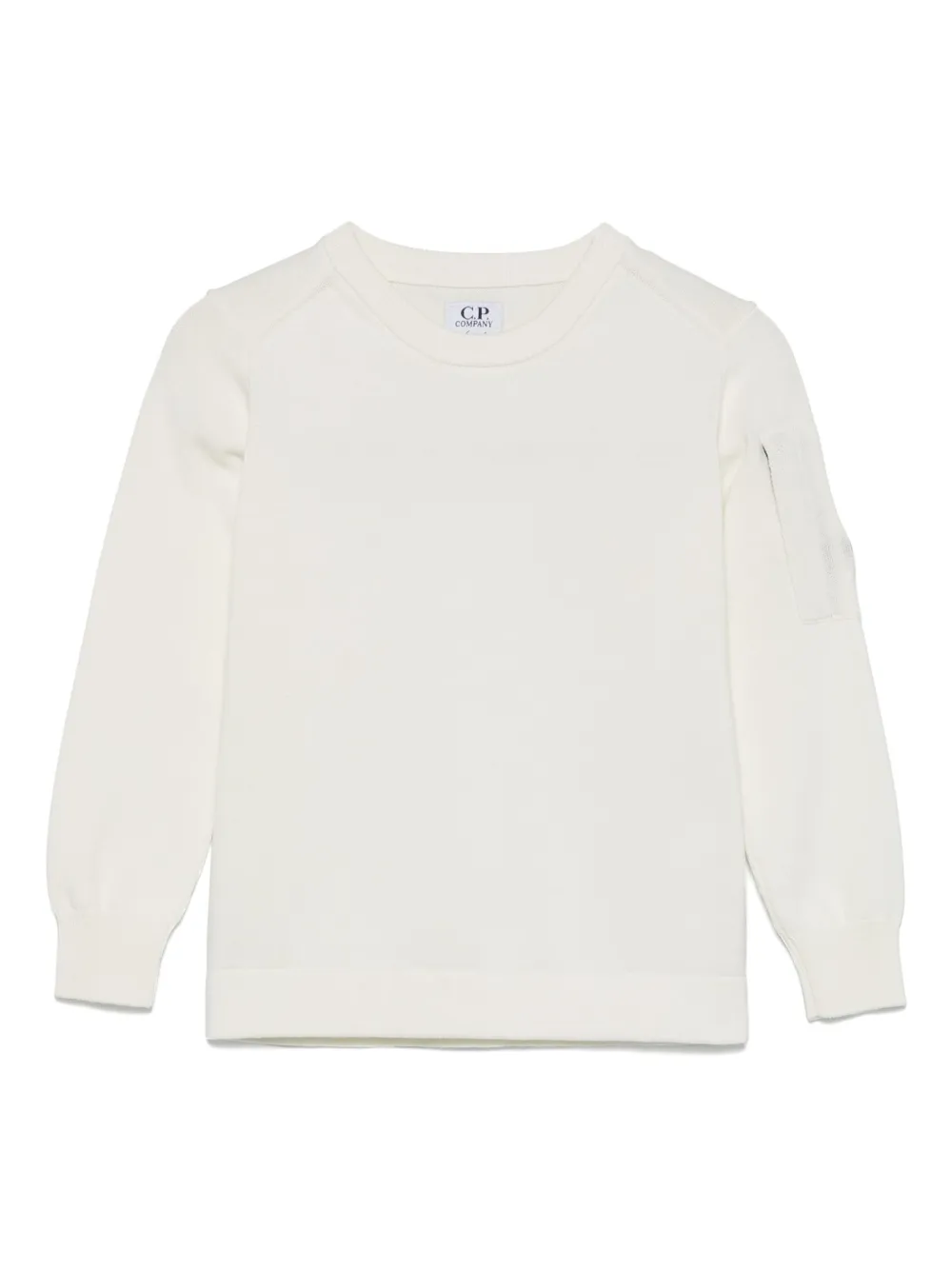 C.P. Company Kids Sweater van katoen Wit