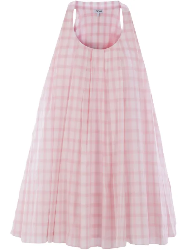 loewe pink dress loewe fw22
