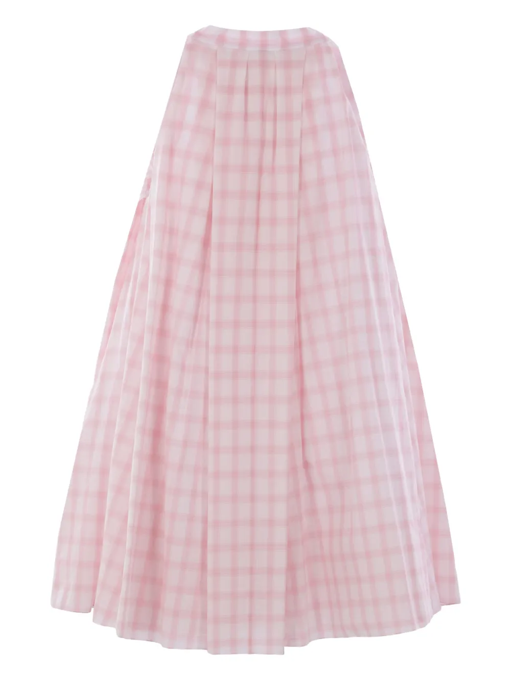 LOEWE checked midi dress - Roze