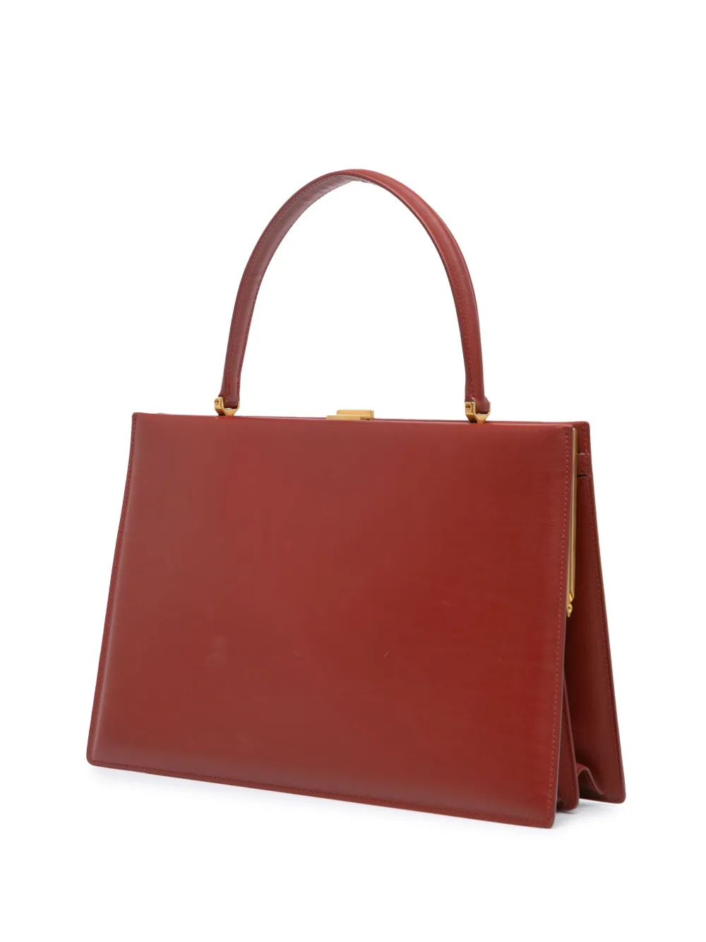 Céline Pre-Owned 2017 medium kalfsleren handtas met gesp - Rood