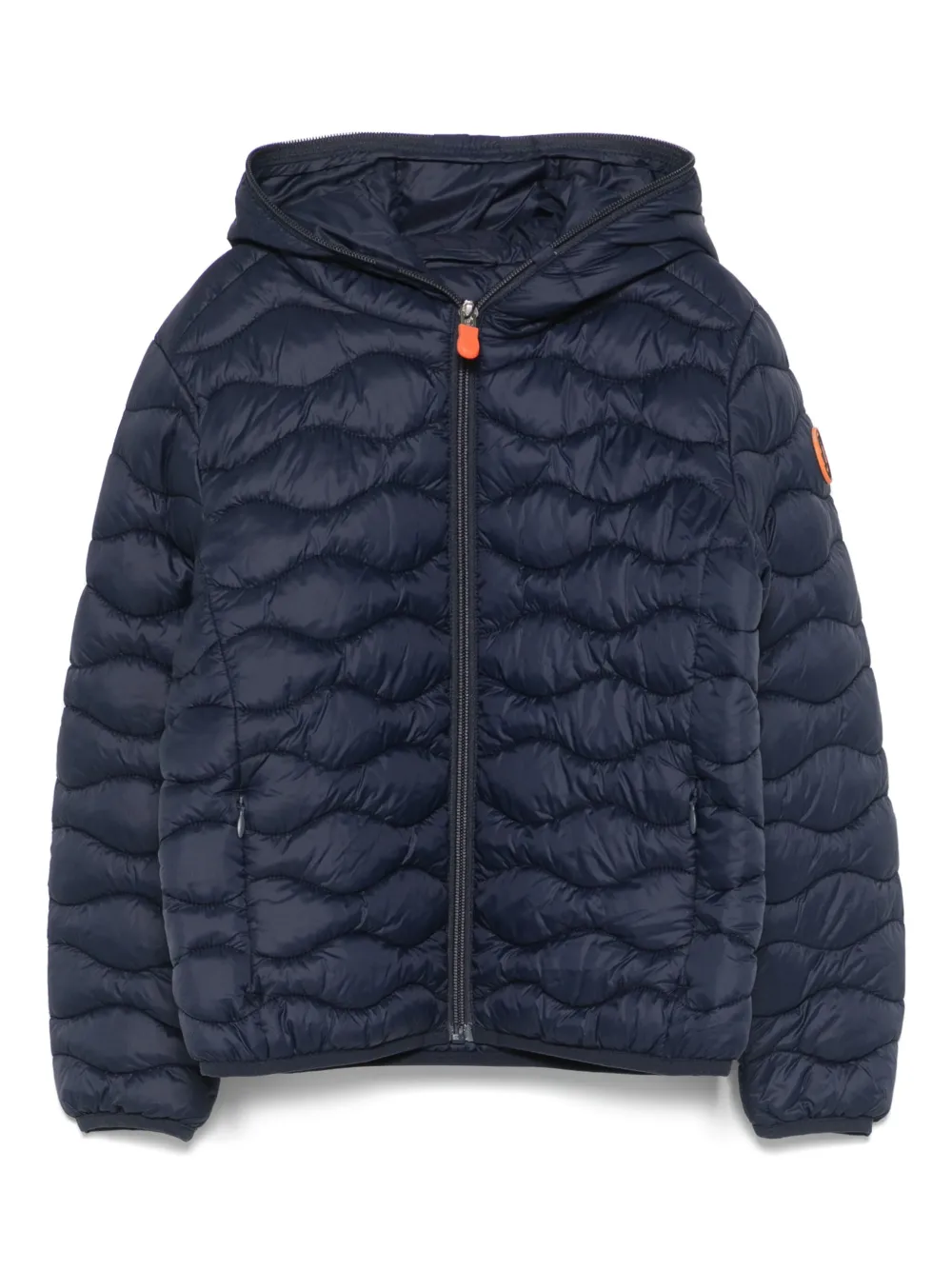 Save The Duck Kids Gewatteerd jack Blauw