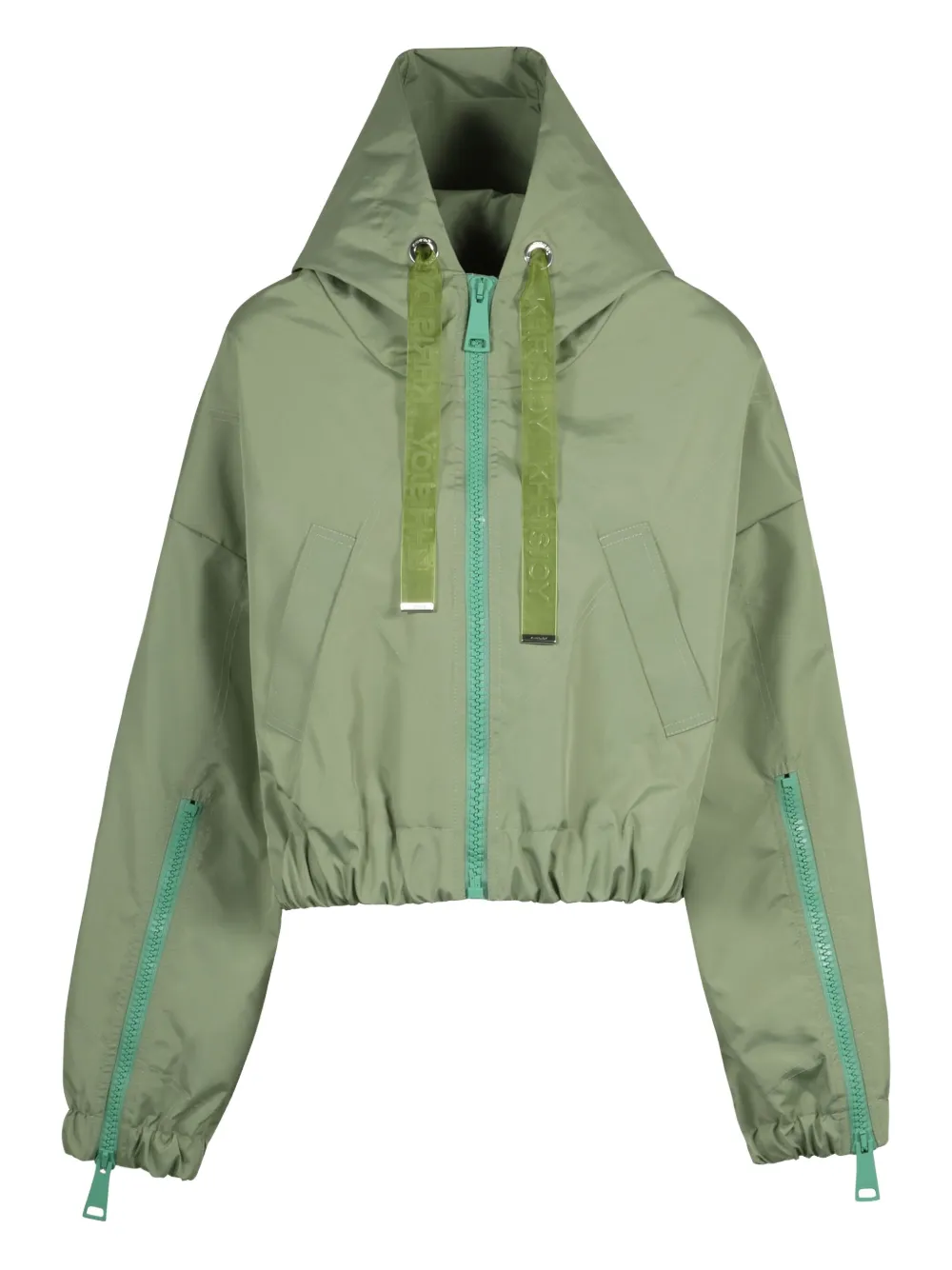Khrisjoy chamarra bomber con cierre | verde | Image 1