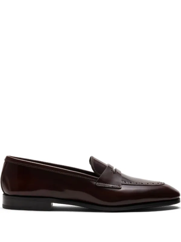 Church's Leather Loafers in Brown