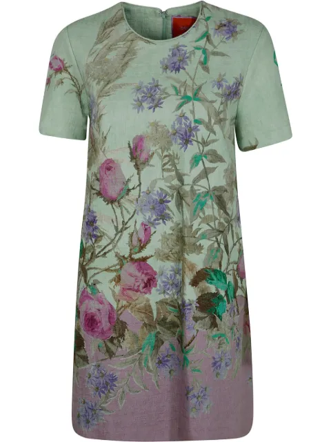 La DoubleJ floral-print mini dress