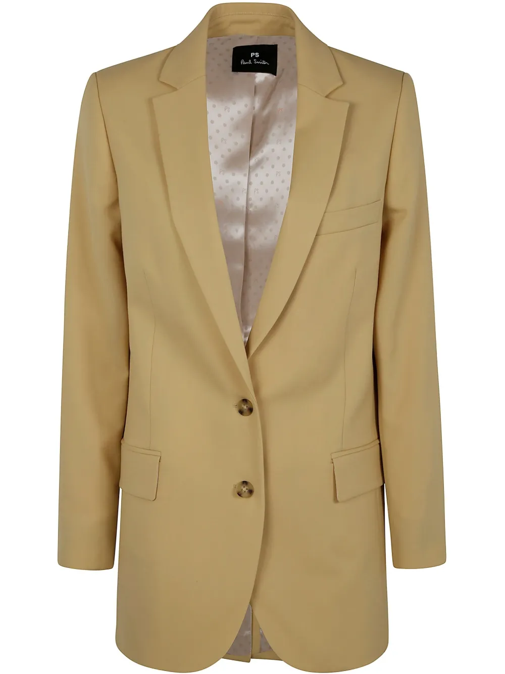 PS Paul Smith Blazer met enkele rij knopen Bruin