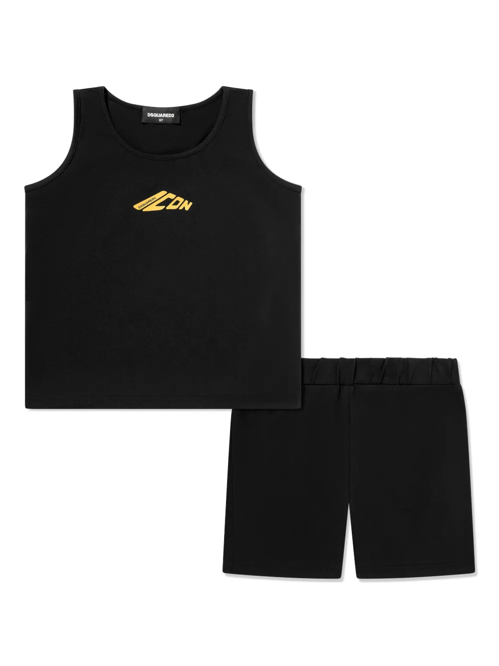 DSQUARED2 KIDS Icon shorts Zwart