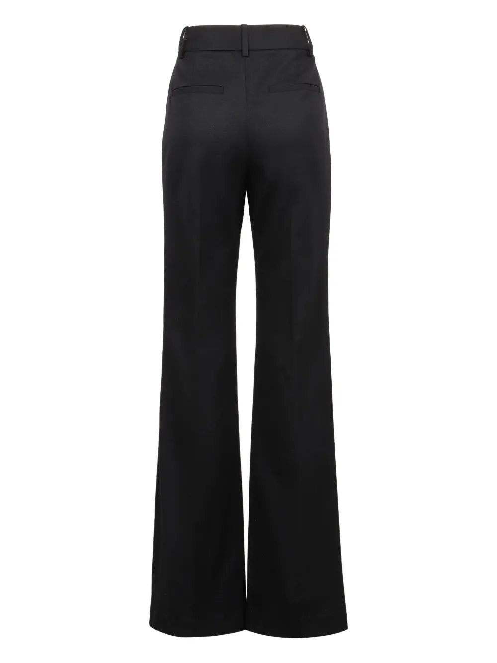 Nili Lotan Effy flared trousers - Zwart