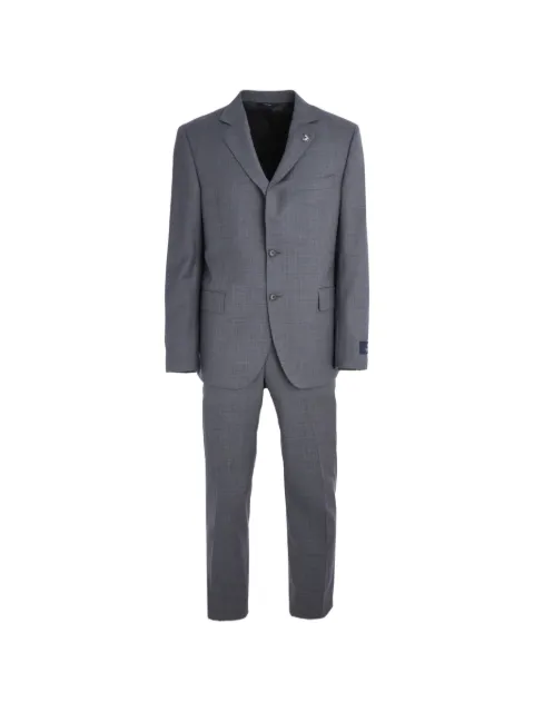 Tombolini button-fastening suit