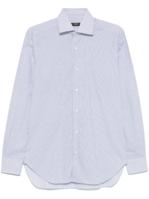 Barba camisa con motivo