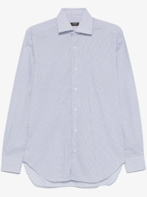 Barba camisa con motivo