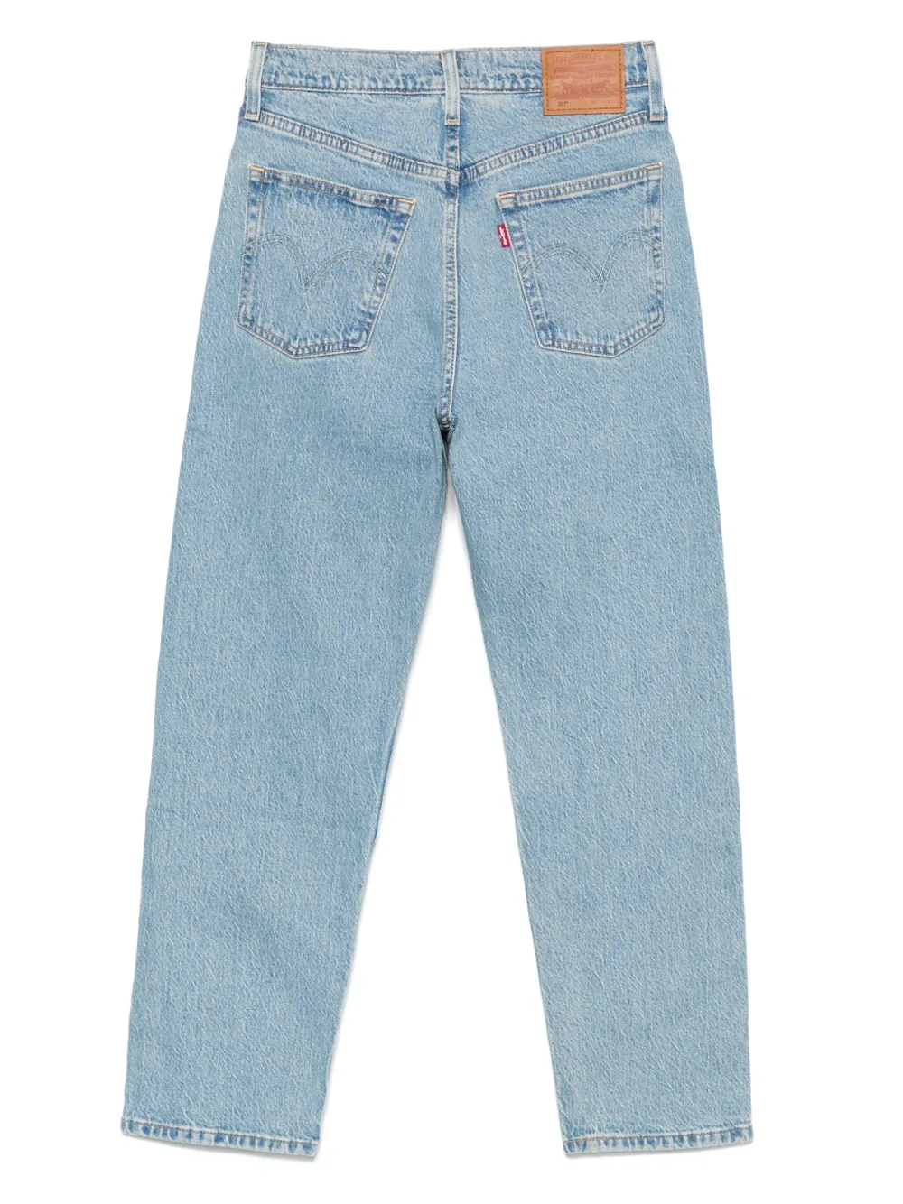 Levi's 501 cropped jeans - Blauw