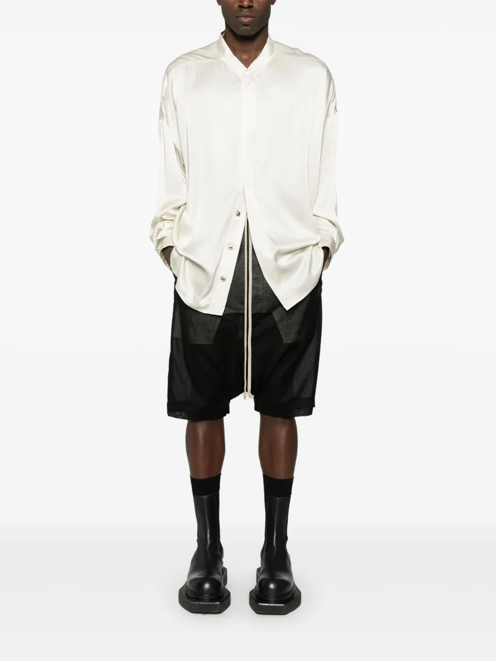 Rick Owens Pods shorts - Zwart