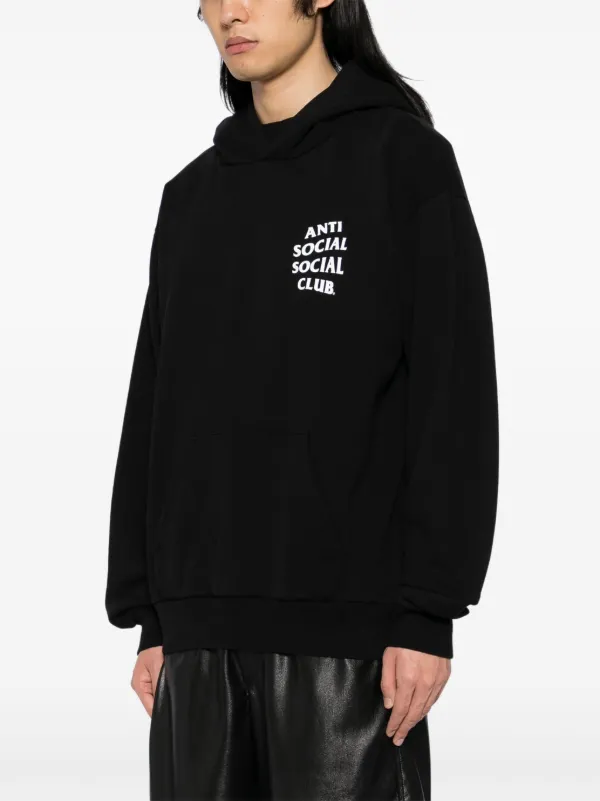 Anti Social Social Club logo-print Hoodie | Black | FARFETCH Anti Social Social Club logo-print Hoodie | Black | FARFETCH