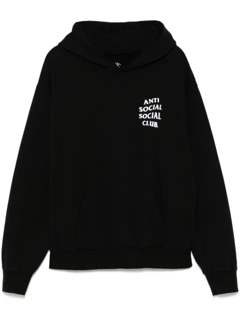 Anti Social Social Club hoodie con logo estampado