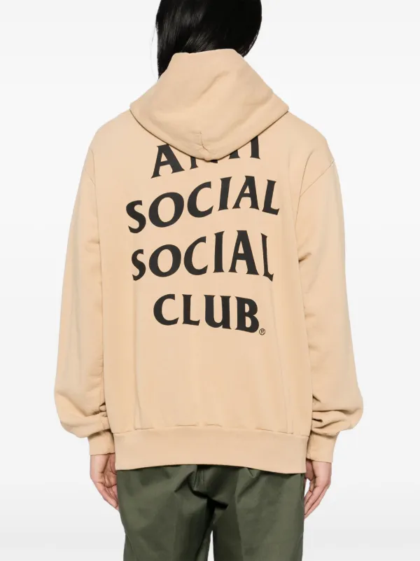 Anti Social Social Club ロゴ パーカー | ニュートラル | FARFETCH JP