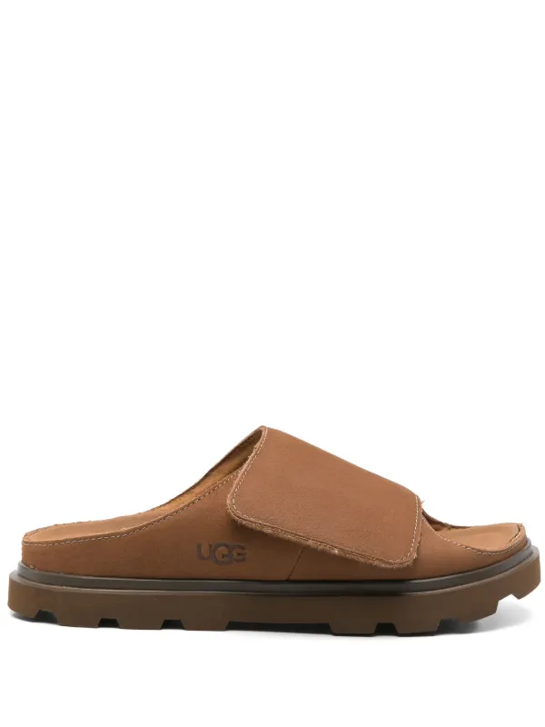 UGG Solano Slides Brown FARFETCH IN