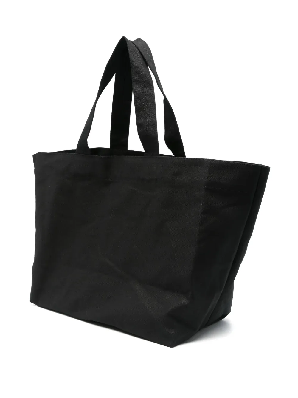 Rick Owens Shopper met geborduurd logo Zwart
