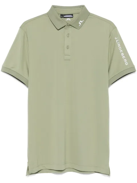 J.Lindeberg playera tipo polo con logo bordado