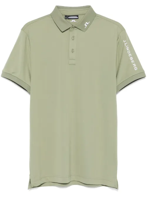 Polo à logo brodé - J.Lindeberg - Modalova