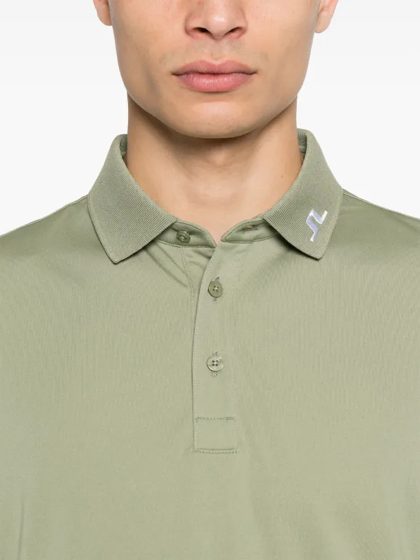 J.Lindeberg logo-embroidered Polo Shirt | Green | FARFETCH PH
